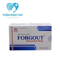 Forgout - Thuốc điều trị tăng uric acid mạn tính