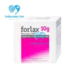 Forlax 10g - Thuốc điều trị táo bón ở người lớn, trẻ em