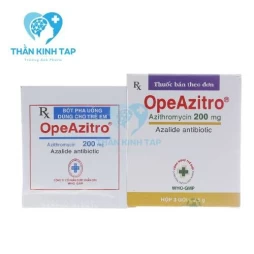 Opeazitro 250 - Thuốc kháng sinh trị nhiễm khuẩn do vi khuẩn nhạy cảm