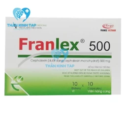 Franlex 500 - Thuốc điều trị nhiễm khuẩn dùng đường uống