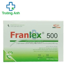 Franlex 500 - Thuốc điều trị nhiễm khuẩn dùng đường uống