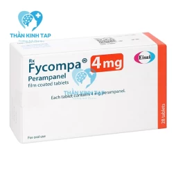 Fycompa 4mg - Thuốc điều trị cơn động kinh co cứng-co giật