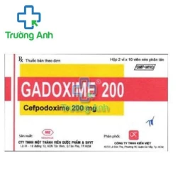 Gadoxime 200 - Thuốc điều trị nhiễm khuẩn đường hô hấp hiệu quả