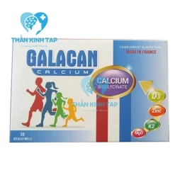 Galacan Novaphyt - Hỗ trợ bổ sung canxi, vitamin D3, vitamin K3