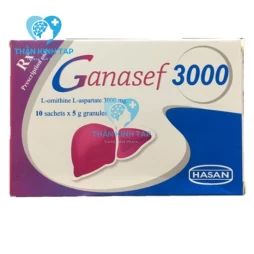 Ganasef 3000 - Điều trị các biến chứng bệnh gan