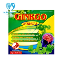 Ginkgo Extract 5 - Giúp bổ sung dưỡng chất cho não