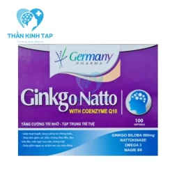 Ginkgo Natto With Coenzyme Q10 Germany Pharma - Giúp hoạt huyết dưỡng não