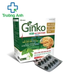 Ginko Hà thủ ô đỏ - Giúp tăng cường lưu thông máu não hiệu quả