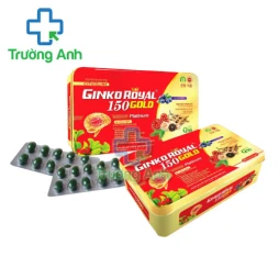 Ginko Royal 150 Gold Platinum - Hỗ trợ hoạt huyết dưỡng não, dưỡng tâm, an thần