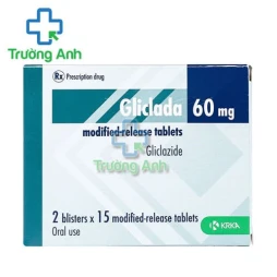 Gliclada 60mg - Thuốc điều trị bệnh tiểu đường tuýp 2