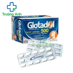 Glotadol 500mg Glomed (100 viên nang) - Thuốc giảm đau, hạ sốt nhẹ và vừa