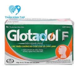 Glotadol F Glomed - Thuốc điều trị các triệu chứng cảm cúm, cảm lạnh