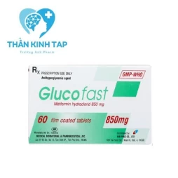 Glucofast 850 - Thuốc điều trị bệnh đái tháo đường 