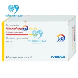 Glucophage XR 500mg - Thuốc điều trị đái tháo đường tuýp 2