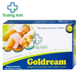 Goldream IMC (20 viên) - Giảm căng thẳng, cải thiện chất lượng giấc ngủ