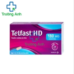 Telfast HD 180mg - Thuốc điều trị viêm mũi dị ứng, mề đay vô căn mạn tính