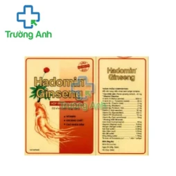 Hadomin Ginseng - Cung cấp vitamin và muối khoáng cho cơ thể