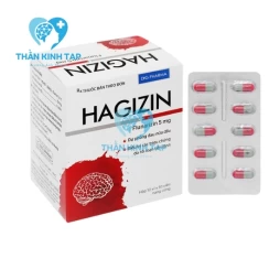 Hagizin 5mg DHG - Thuốc điều trị chóng mặt, đau nửa đầu