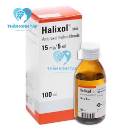 Halixol 15mg/5ml - Thuốc điều trị bệnh tắc nghẽn đường hô hấp
