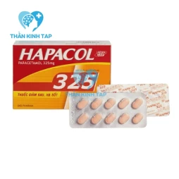 Hapacol 325mg/200mg DHG - Thuốc giúp giảm đau, hạ sốt