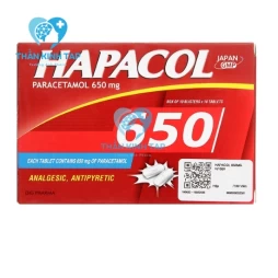 Hapacol 650mg DHG (50 viên) - Thuốc giảm đau, hạ sốt nhẹ và vừa