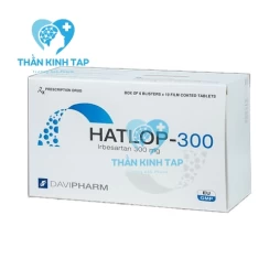 Hatlop 300 - Thuốc điều trị tăng huyết áp động mạch hiệu quả