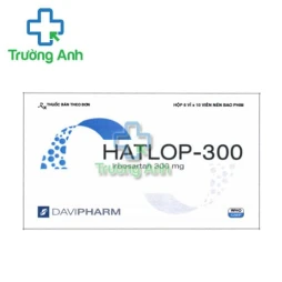 Hatlop 300 - Thuốc điều trị tăng huyết áp động mạch hiệu quả