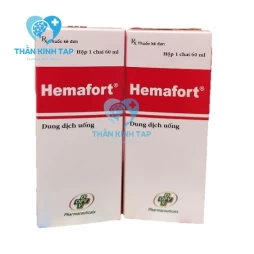 Hemafort 60ml - Thuốc điều trị thiếu máu do thiếu sắt của OPV