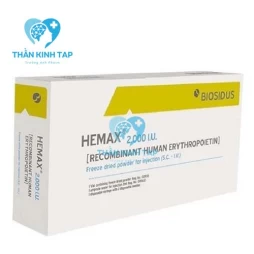 Hemax 2000IU - Thuốc điều trị cho người bị thiếu máu