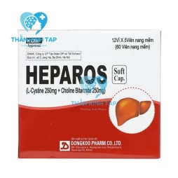 Heparos - Thuốc điều trị rối loạn và suy giảm chức năng gan