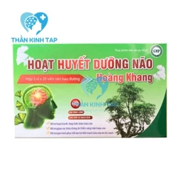 Hoạt Huyết Dưỡng Não Hoàng Khang (Hộp 5 vỉ x 20 viên)