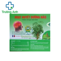 Hoạt huyết dưỡng não Sinofrance - Giúp tăng cường tuần hoàn máu não