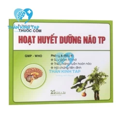 Hoạt huyết dưỡng não tp - Phòng và điều trị suy giảm trí nhớ