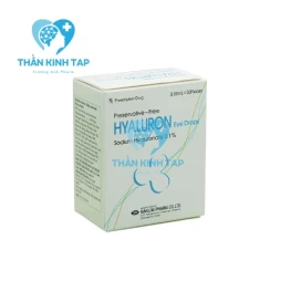 Hyaluron Eye Drops - Hỗ trợ điều trị tổn thương giác mạc và kết mạc