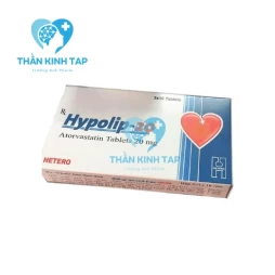 Hypolip-20 - Thuốc điều trị rối loạn beta lipoprotein máu