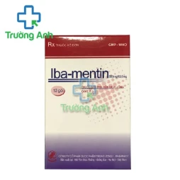 iba-mentin 500mg/62,5mg - Điều trị ngắn hạn các nhiễm khuẩn 