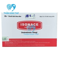 Isonace Soft Capsule - Thuốc điều trị mụn trứng cá viêm