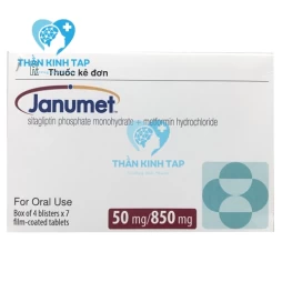 Janumet 50mg/850mg - Thuốc điều trị đái tháo đường type 2