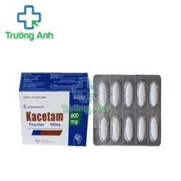 Kacetam 800mg Khapharco - Thuốc điều trị suy giảm trí nhớ, chóng mặt, ù tai