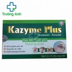 Kazyme plus - Hỗ trợ giảm phù nề hiệu quả