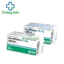 Kernhistine 8mg Kern Pharma - Thuốc điều trị triệu chứng chóng mặt tiền đình, chóng mặt