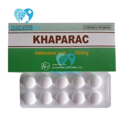 Khaparac 250mg - Thuốc điều trị đau bụng kinh hiệu quả