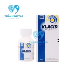 Klacid 125mg/5ml - Thuốc điều trị nhiễm trùng, nhiễm khuẩn