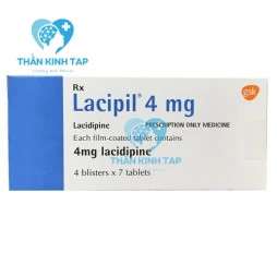 Lacipil 4mg - Lacidipine 4mg GSK