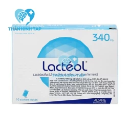 Lacteol 340mg - Thuốc điều trị tiêu chảy