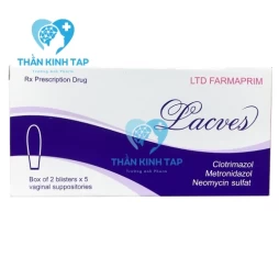 Lacves - Viên đặt điều trị nhiễm khuẩn âm đạo ở phụ nữ