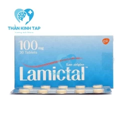 Lamictal 100mg - Thuốc điều trị động kinh, rối loạn lưỡng cực