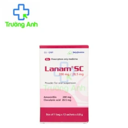 Lanam SC 200mg/28,5mg - Điều trị nhiễm khuẩn của Imexpharm