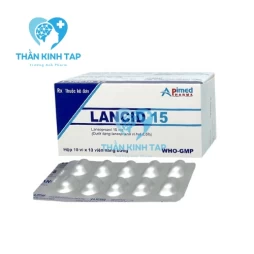 Lancid 15 - Thuốc điều trị viêm loét dạ dày hiệu quả