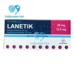 Lanetik - Thuốc điều trị tăng huyết áp, suy tim của Ý